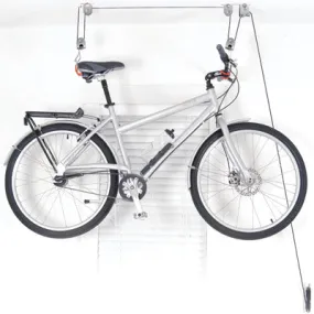 Delta El Greco Ceiling Hoist 1 Bike , 100 Lb. Max El Greco Ceiling Mount Rack Delta Storage